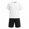 Essential T-shirt and tailored shorts set