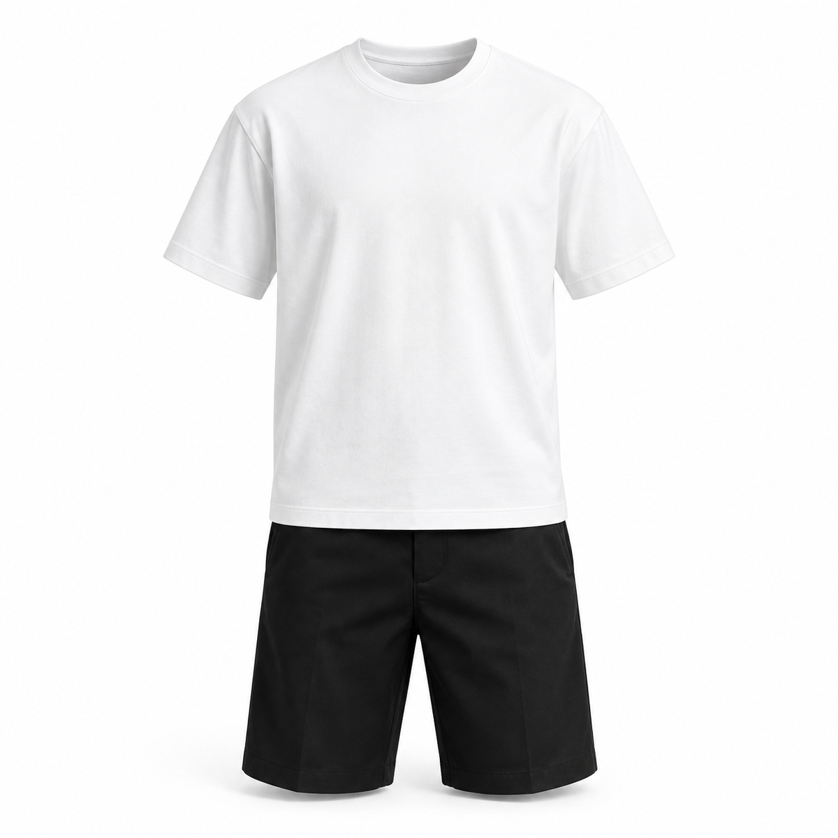 Essential T-shirt and tailored shorts set