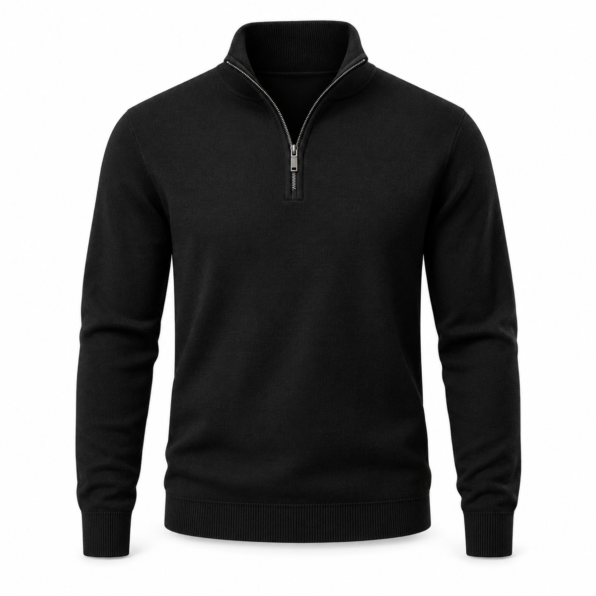 Premium men's quarter zip pullover